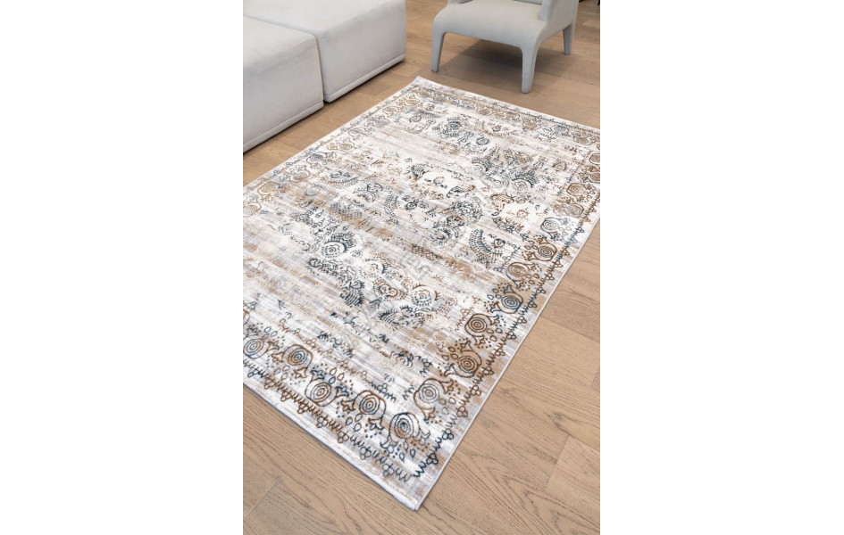 D008A_CREAM SHIRINK / BLUE FDY Белла