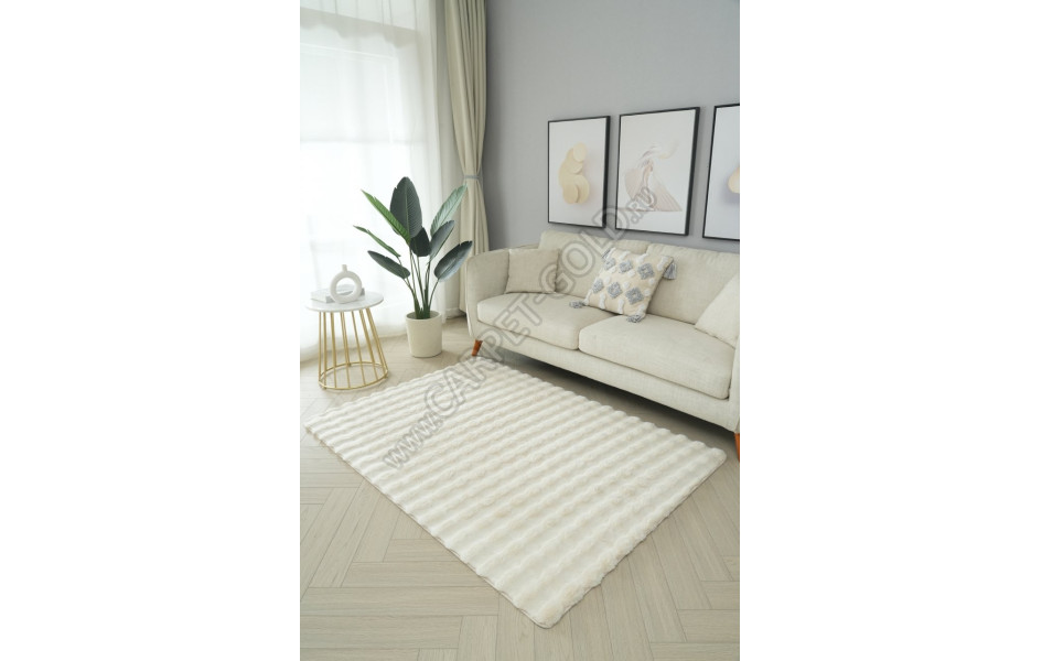 Ковер PX1000 - L.BEIGE - Прямоугольник - коллекция BUBBLE